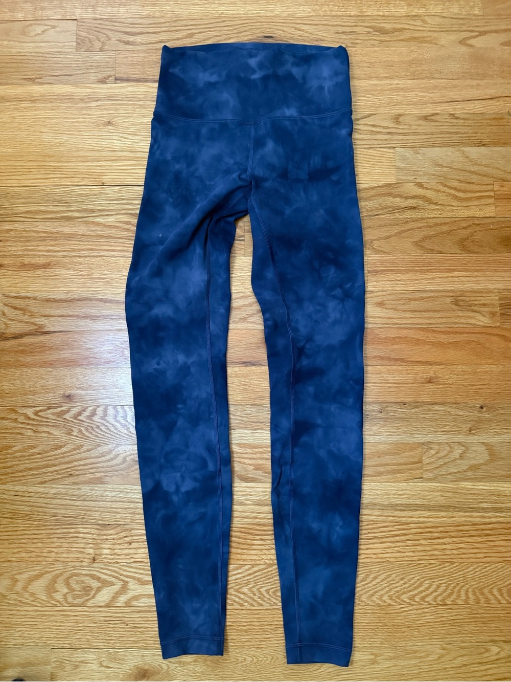 Lululemon Align High-Waist Navy Tie-Dye Leggings